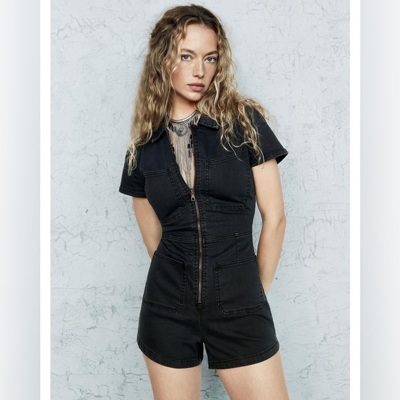 Free people Women's Crvy Lennox Shortsuit - Picture 9 of 16
